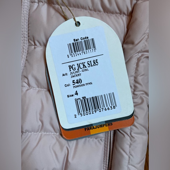 LIGHTWEIGHT WINTER JACKET- TODDLER 4T- PARAJUMPERS NWT - Picture 2 of 4